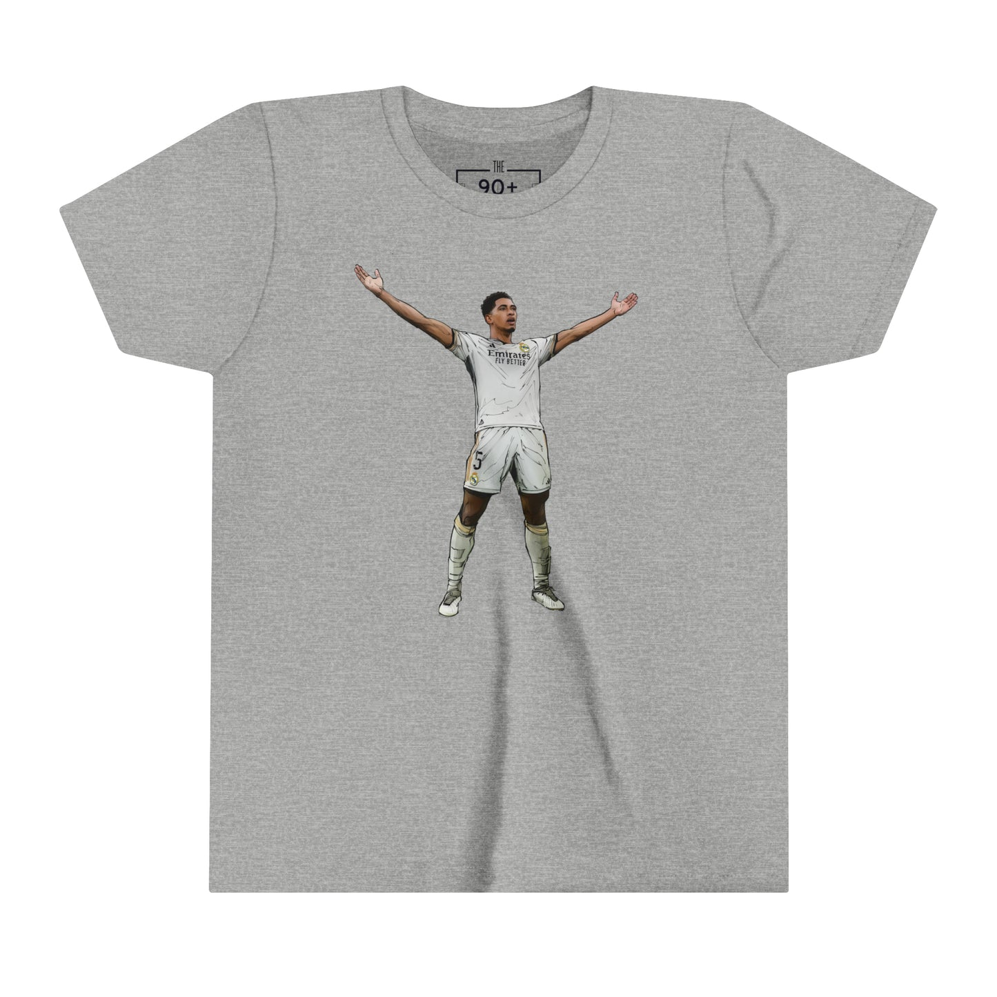 Bellingham Celebration Real Madrid Youth Short Sleeve Tee