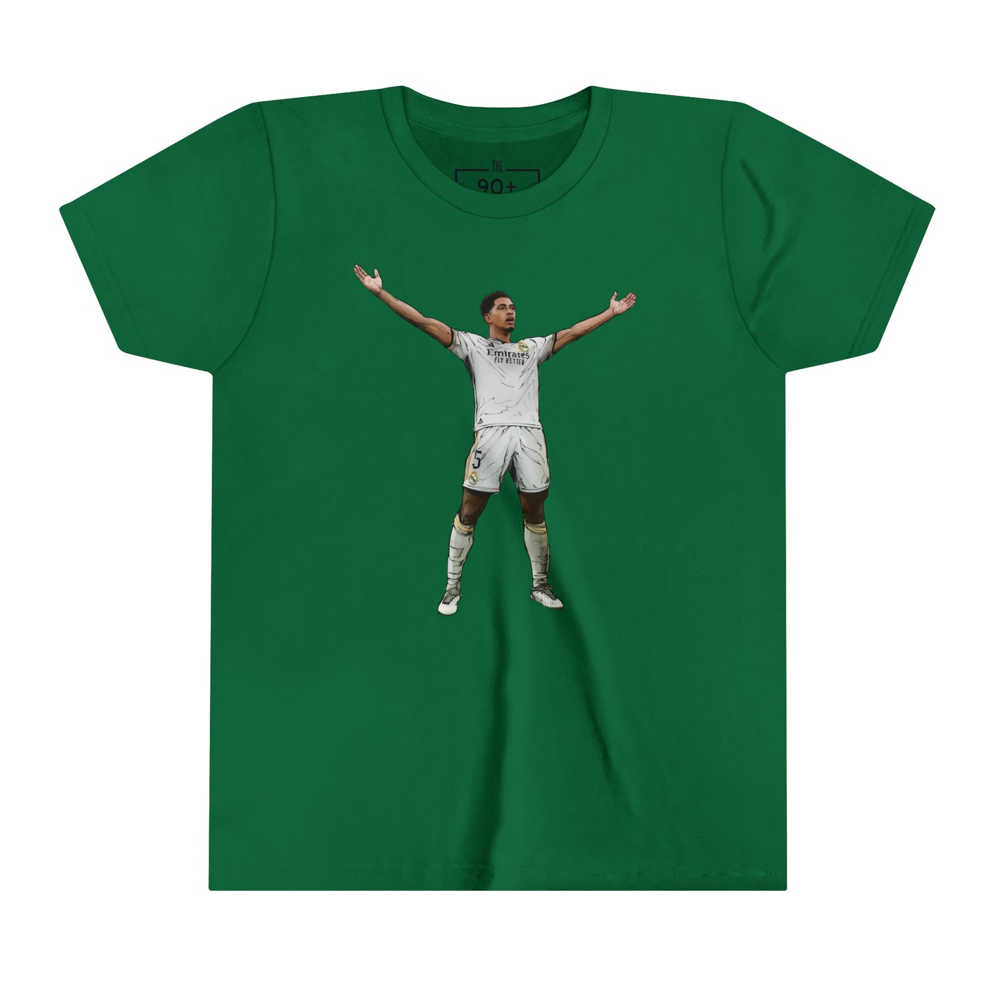 Bellingham Celebration Real Madrid Youth Short Sleeve Tee