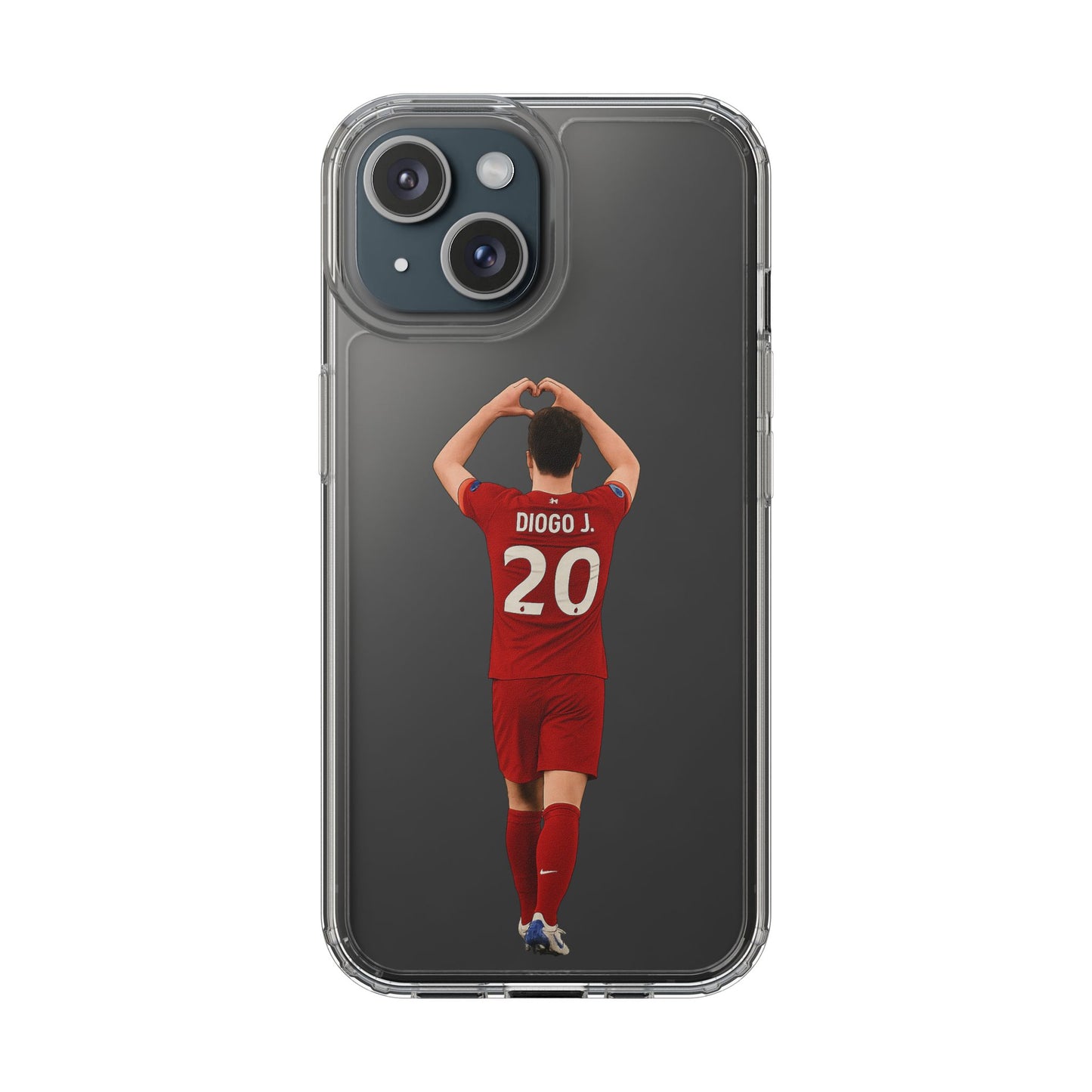Diogo Jota Forever Liverpool Custom Clear Phone Case