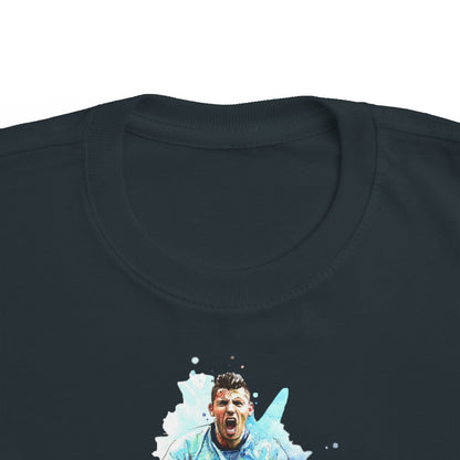 Man City Aguero Vintage Toddler's Fine Jersey Tee