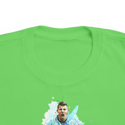 Man City Aguero Vintage Toddler's Fine Jersey Tee