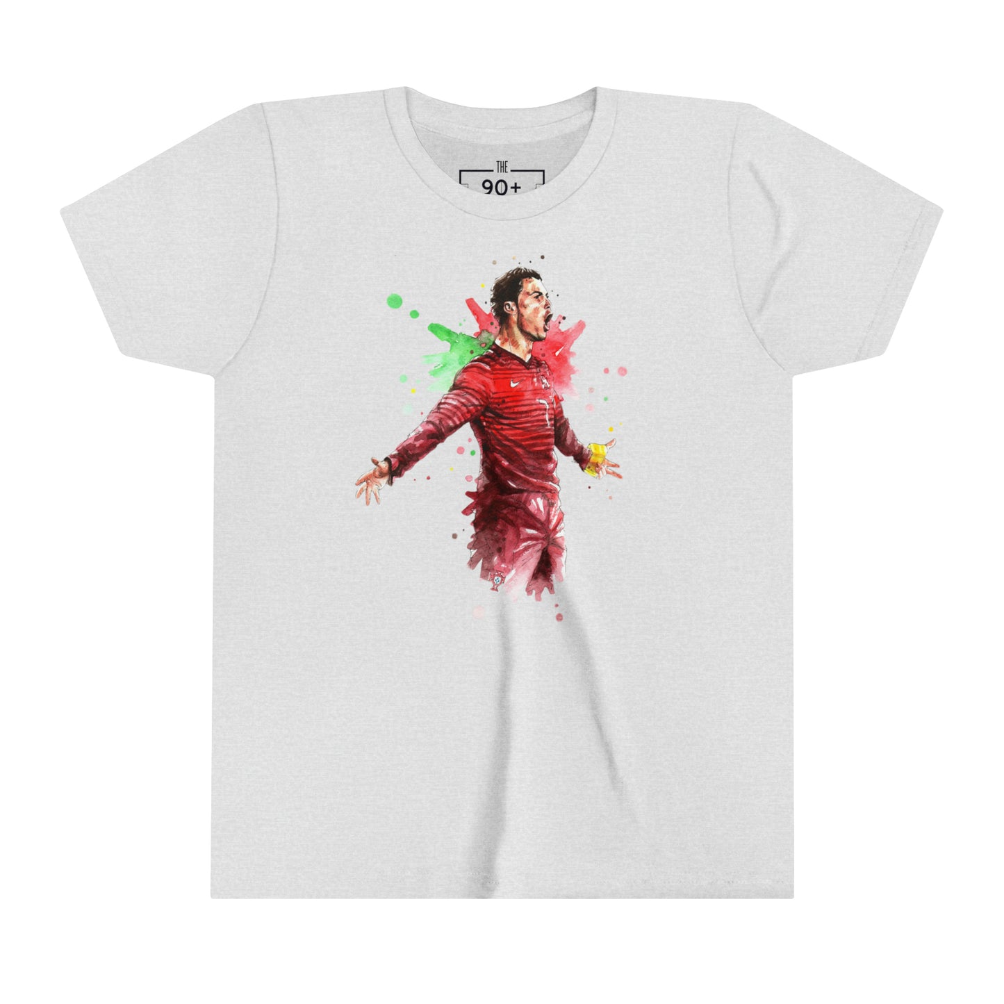 Ronaldo Portugal Vintage Youth Short Sleeve Tee