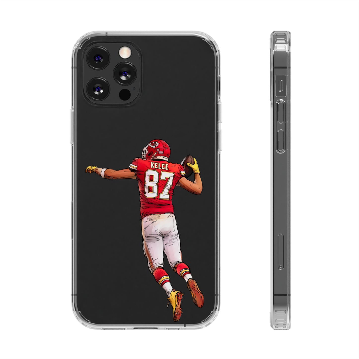 Kansas City Chiefs Travis Kelce Clear Cases