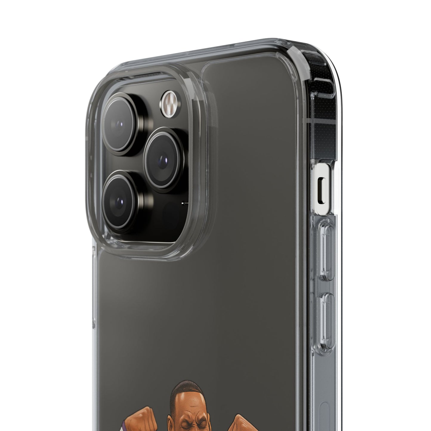 LeBron James Clear Phone Case - Basketball Lover Gift, Trendy iPhone Accessory, Sports Fan Case, Unique Cell Cover, NBA Gift Idea