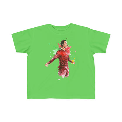 Ronaldo Portugal Vintage Toddler's Fine Jersey Tee
