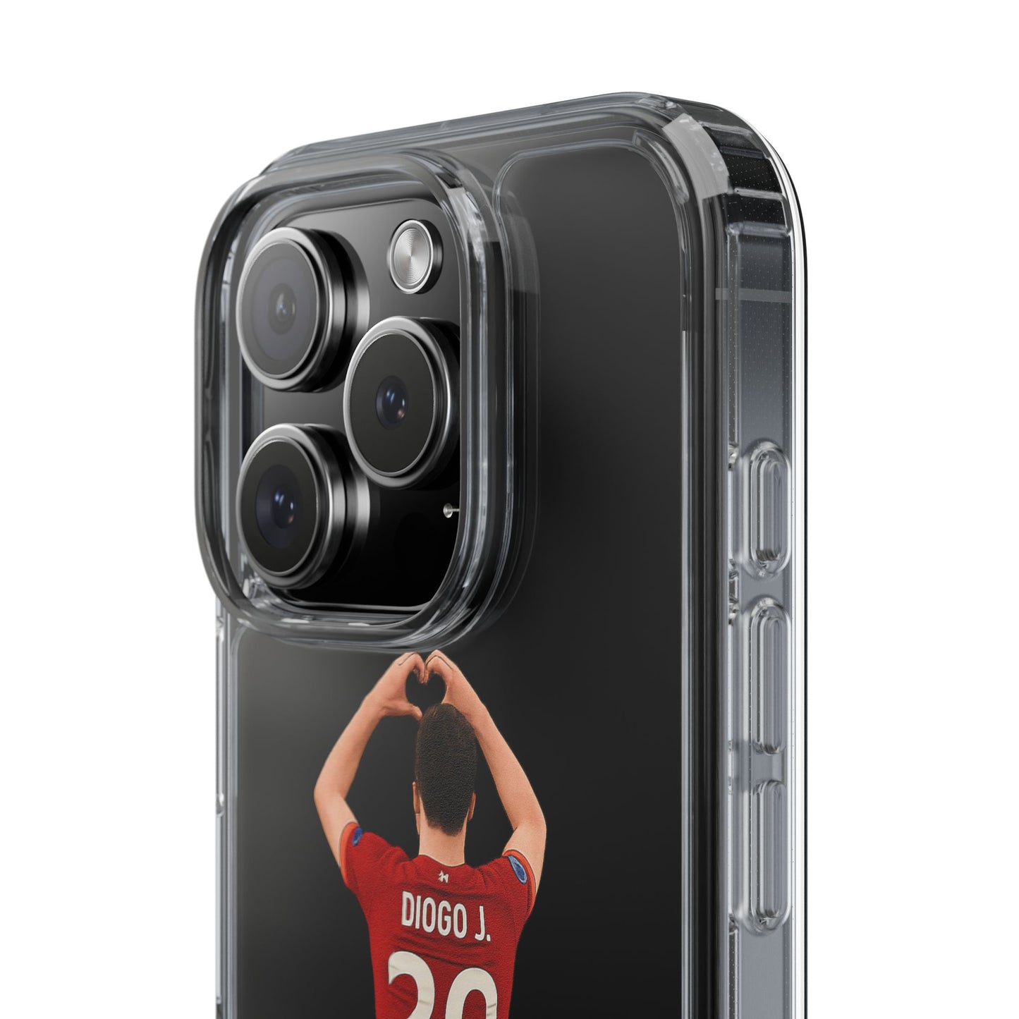 Diogo Jota Forever Liverpool Custom Clear Phone Case