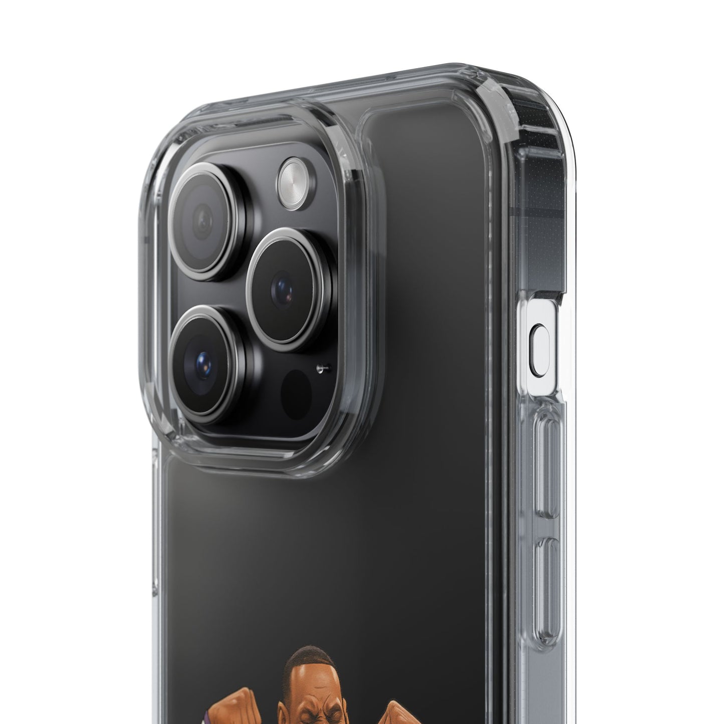 LeBron James Clear Phone Case - Basketball Lover Gift, Trendy iPhone Accessory, Sports Fan Case, Unique Cell Cover, NBA Gift Idea