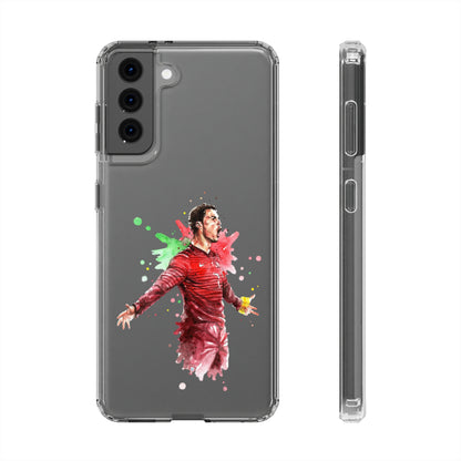 Ronaldo Portugal Vintage Clear Cases