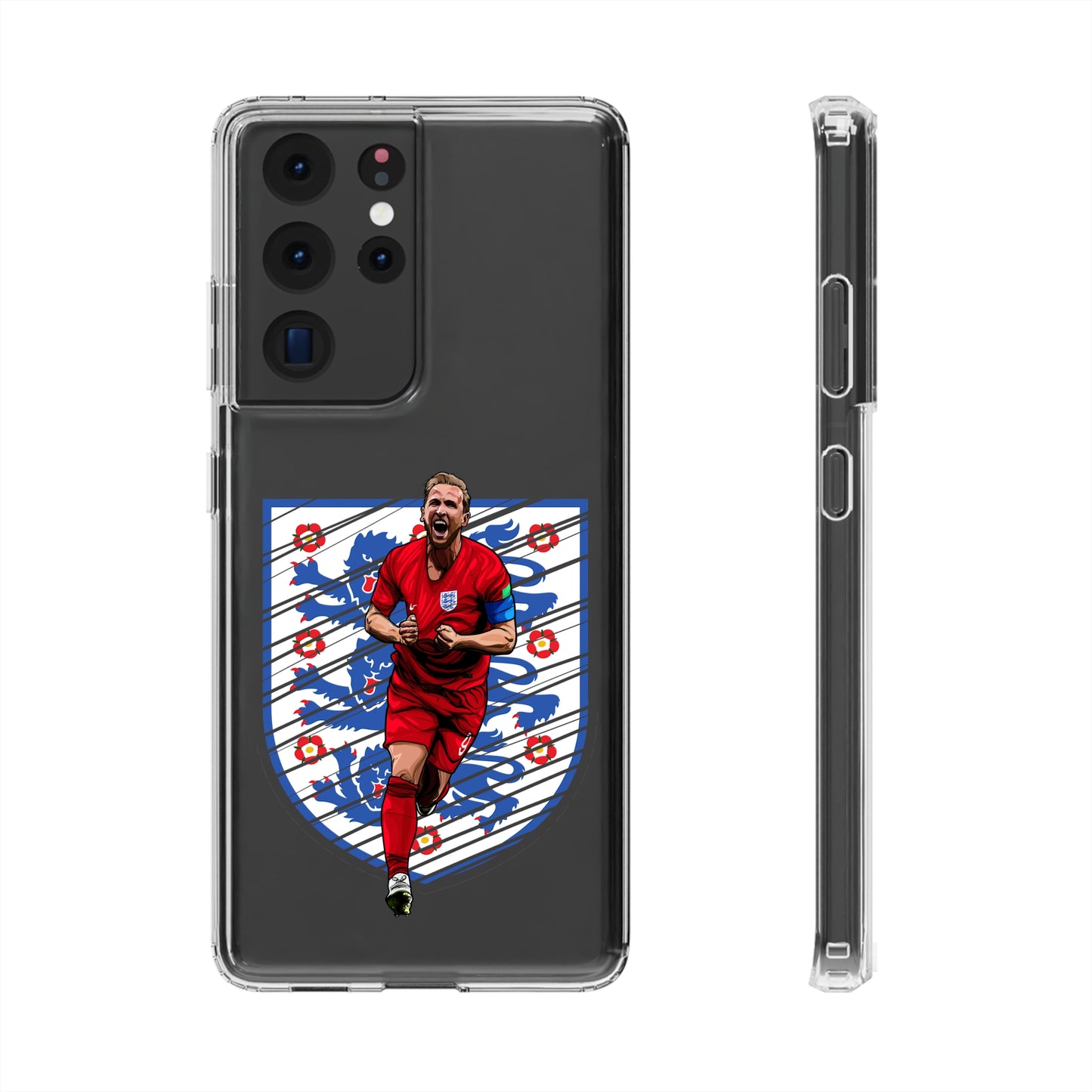 Harry Kane England logo Clear Cases