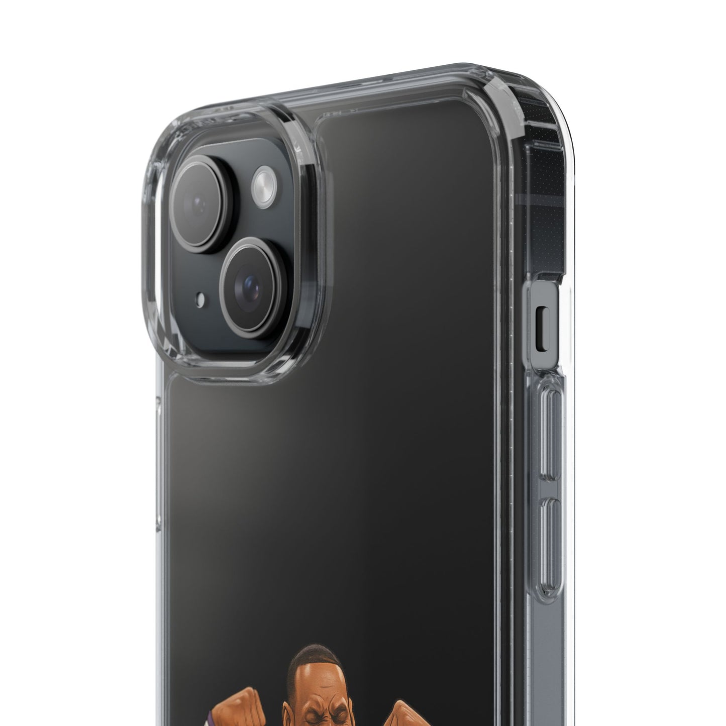 LeBron James Clear Phone Case - Basketball Lover Gift, Trendy iPhone Accessory, Sports Fan Case, Unique Cell Cover, NBA Gift Idea
