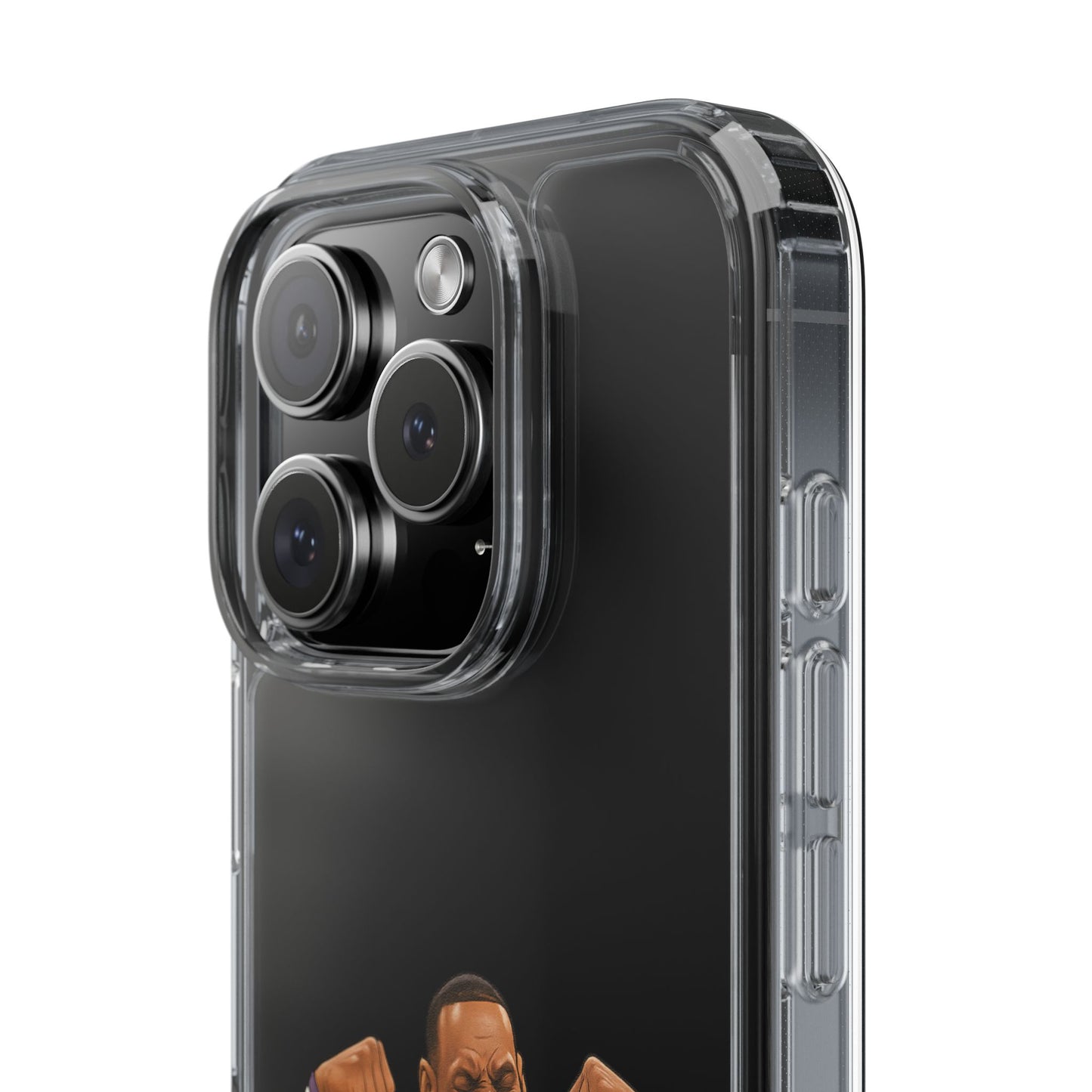 LeBron James Clear Phone Case - Basketball Lover Gift, Trendy iPhone Accessory, Sports Fan Case, Unique Cell Cover, NBA Gift Idea