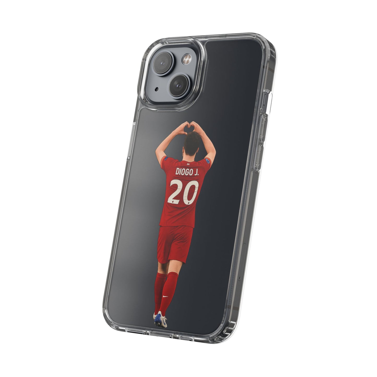 Diogo Jota Forever Liverpool Custom Clear Phone Case