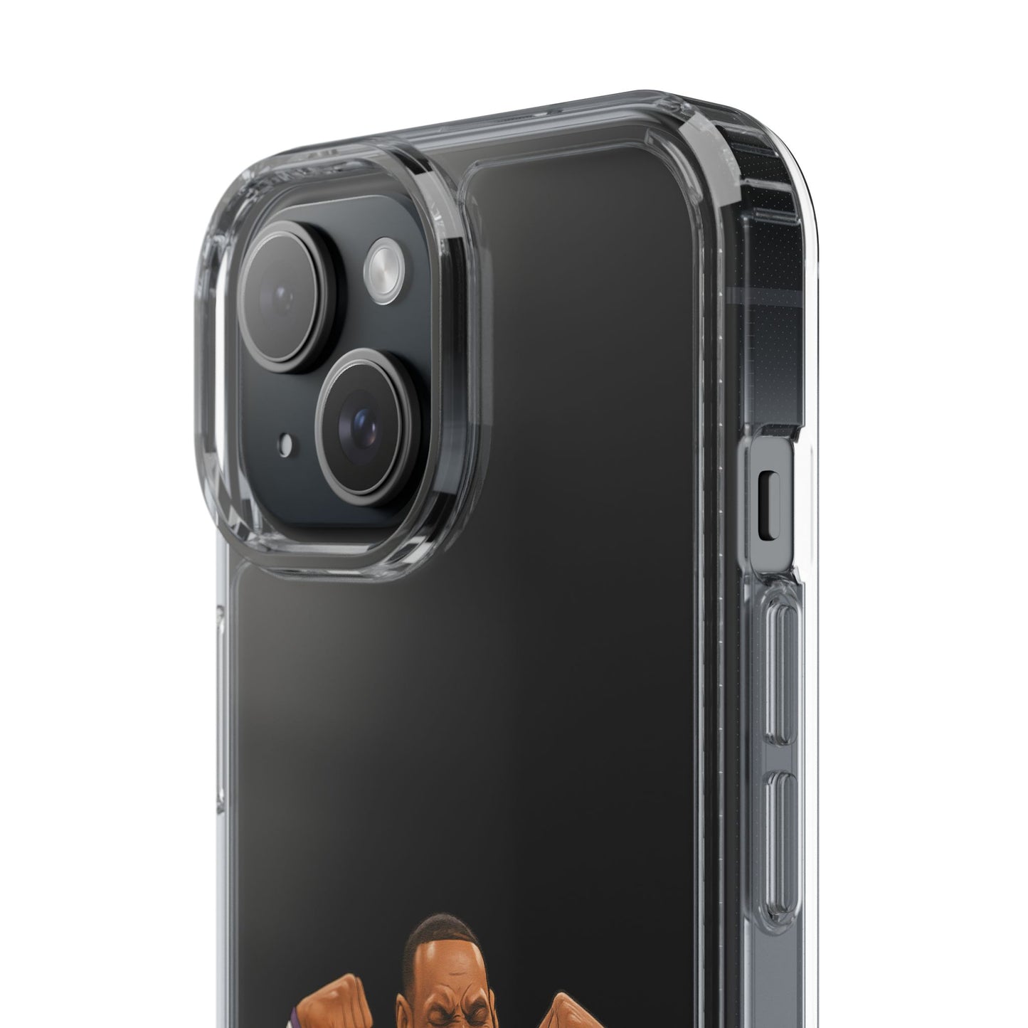 LeBron James Clear Phone Case - Basketball Lover Gift, Trendy iPhone Accessory, Sports Fan Case, Unique Cell Cover, NBA Gift Idea