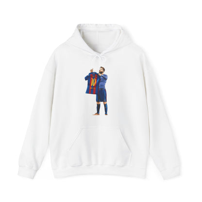 El Clasico Iconic Messi Celebration Unisex Heavy Blend™ Hooded Sweatshirt