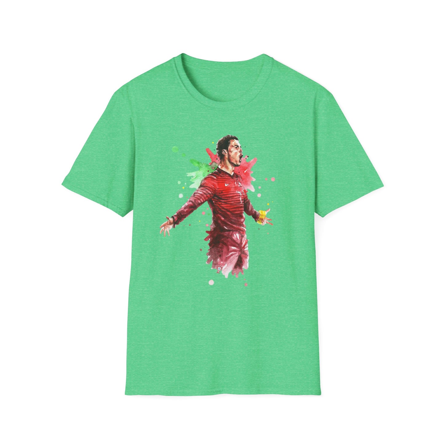 Ronaldo Portugal Vintage Unisex Softstyle T-Shirt