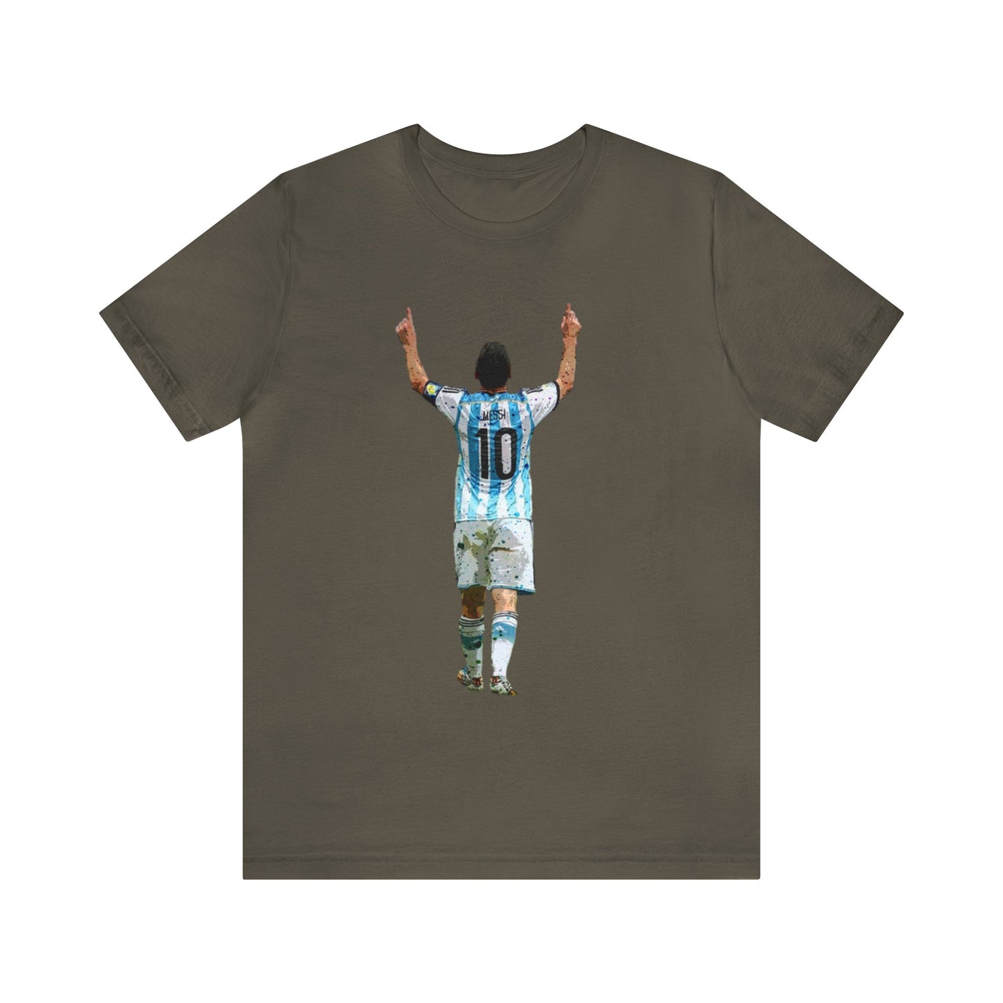 Messi Celebration Argentina Unisex Jersey Short Sleeve Tee