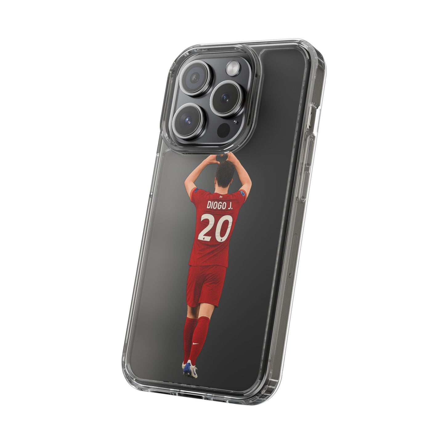 Diogo Jota Forever Liverpool Custom Clear Phone Case