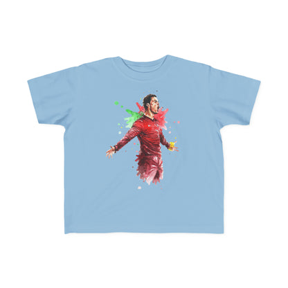 Ronaldo Portugal Vintage Toddler's Fine Jersey Tee