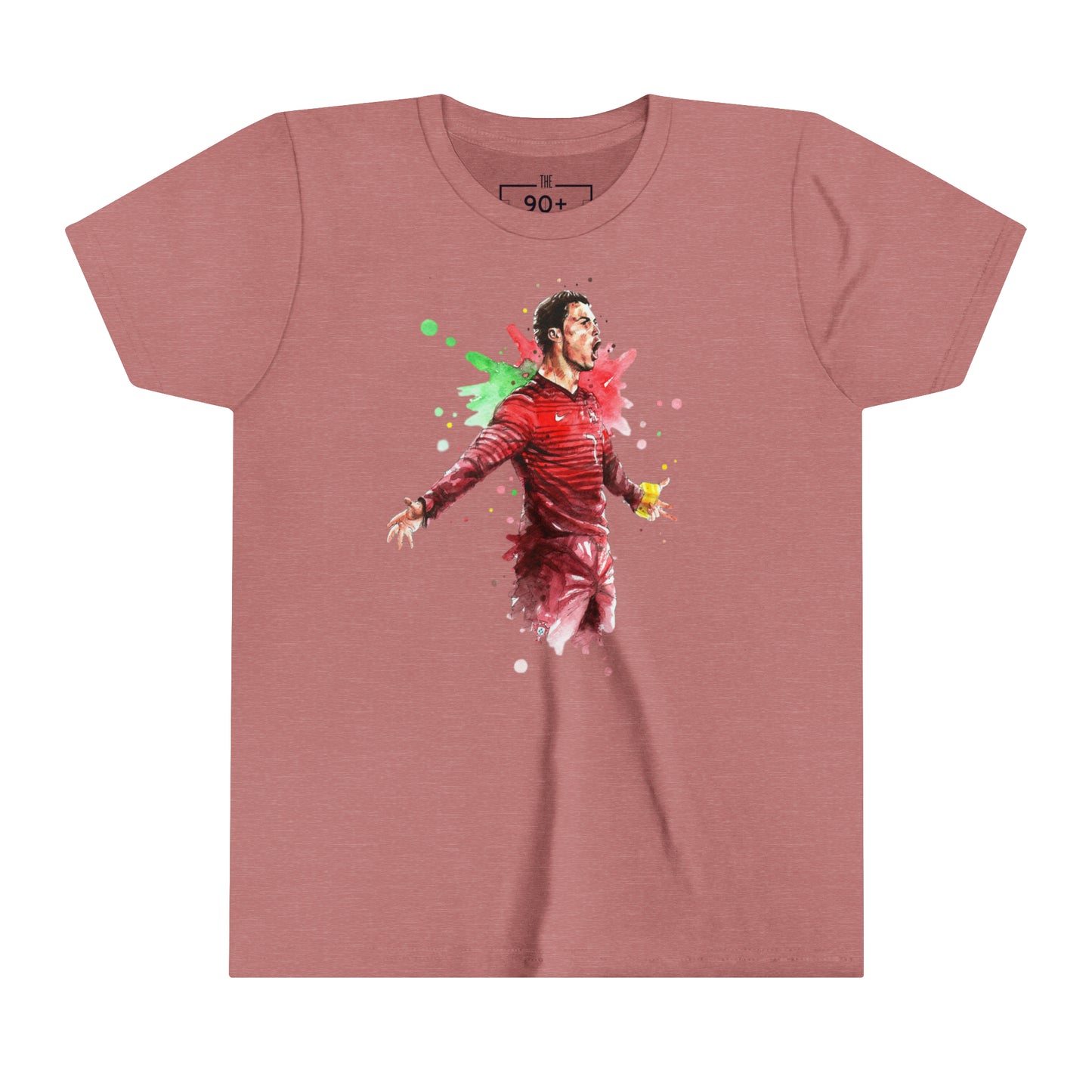 Ronaldo Portugal Vintage Youth Short Sleeve Tee