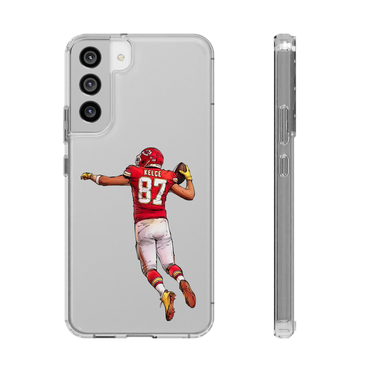 Kansas City Chiefs Travis Kelce Clear Cases