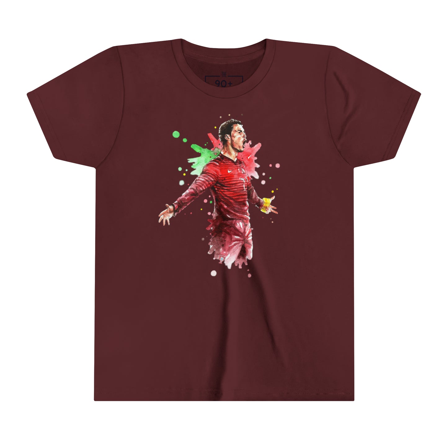 Ronaldo Portugal Vintage Youth Short Sleeve Tee