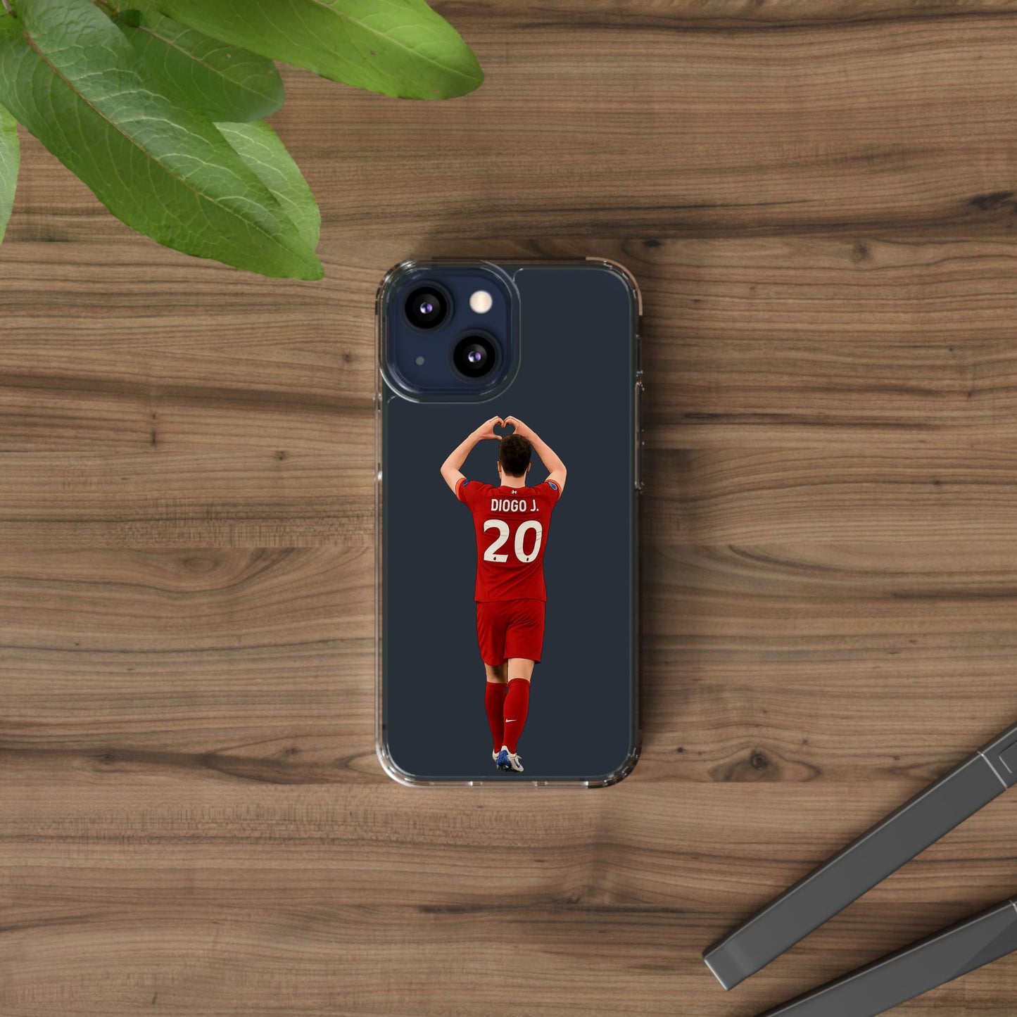 Diogo Jota Forever Liverpool Custom Clear Phone Case