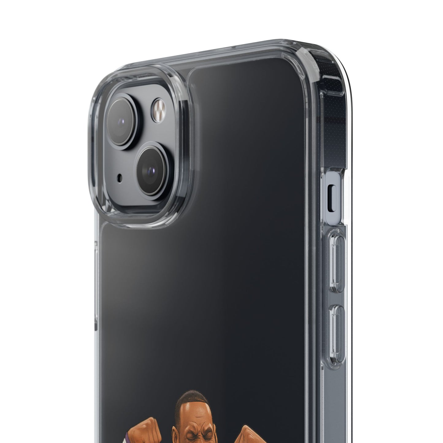 LeBron James Clear Phone Case - Basketball Lover Gift, Trendy iPhone Accessory, Sports Fan Case, Unique Cell Cover, NBA Gift Idea