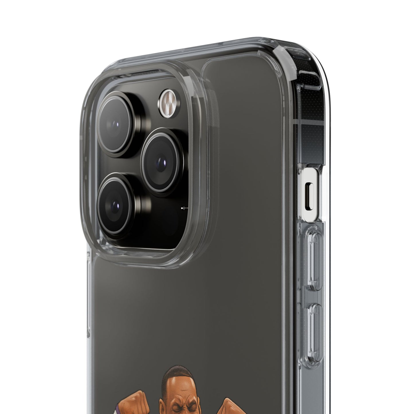 LeBron James Clear Phone Case - Basketball Lover Gift, Trendy iPhone Accessory, Sports Fan Case, Unique Cell Cover, NBA Gift Idea