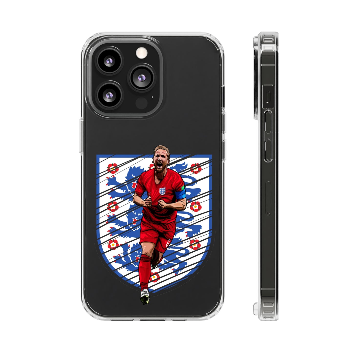 Harry Kane England logo Clear Cases