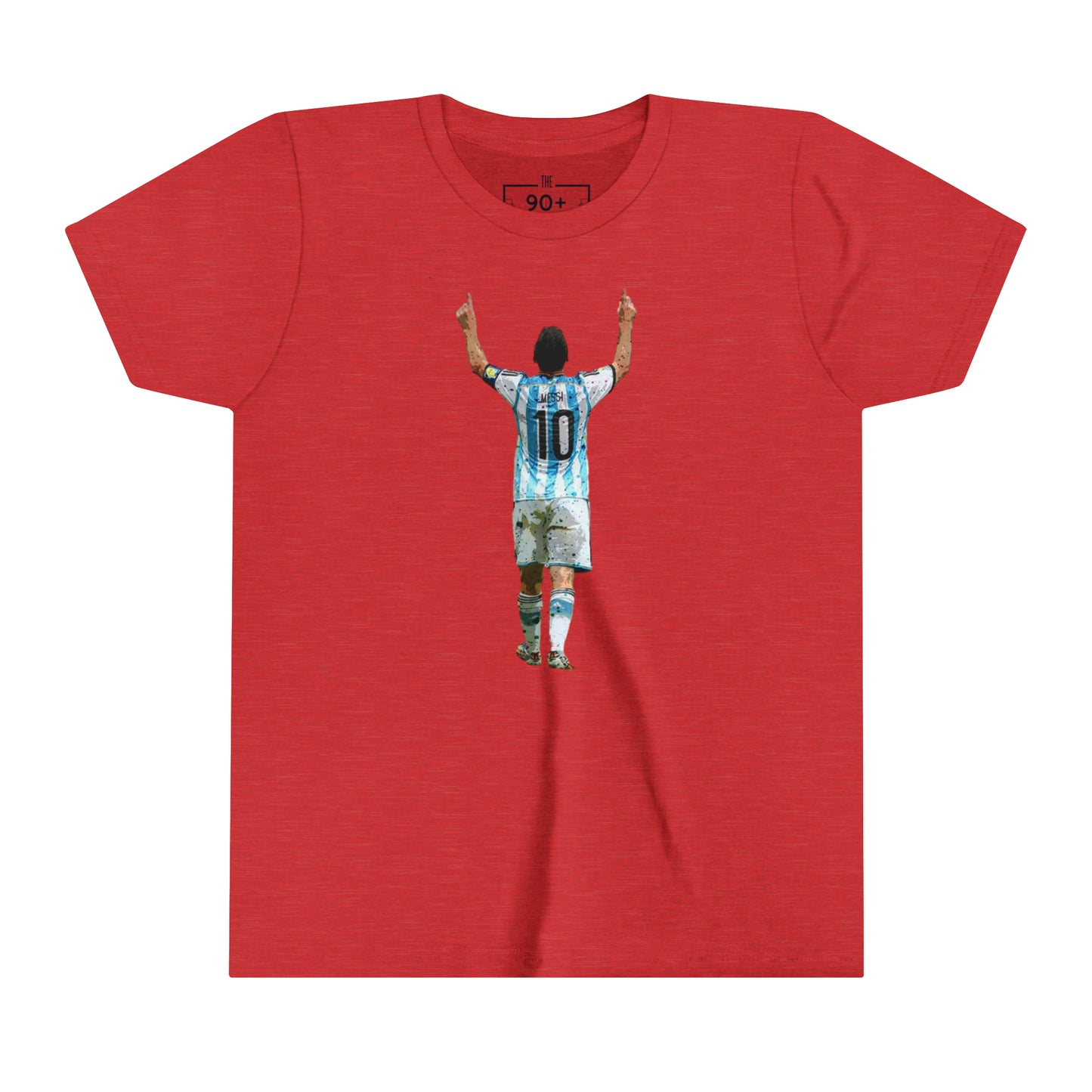 Messi Celebration Argentina Youth Short Sleeve Tee