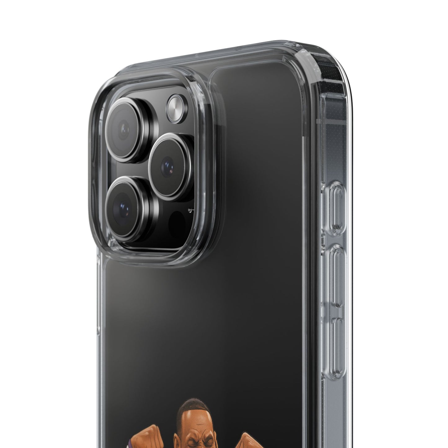 LeBron James Clear Phone Case - Basketball Lover Gift, Trendy iPhone Accessory, Sports Fan Case, Unique Cell Cover, NBA Gift Idea