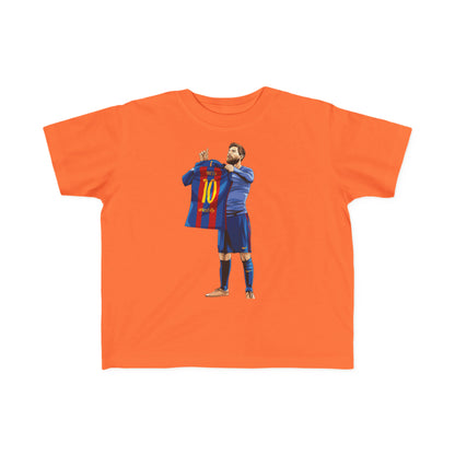 El Clasico Iconic Messi Celebration Toddler's Fine Jersey Tee