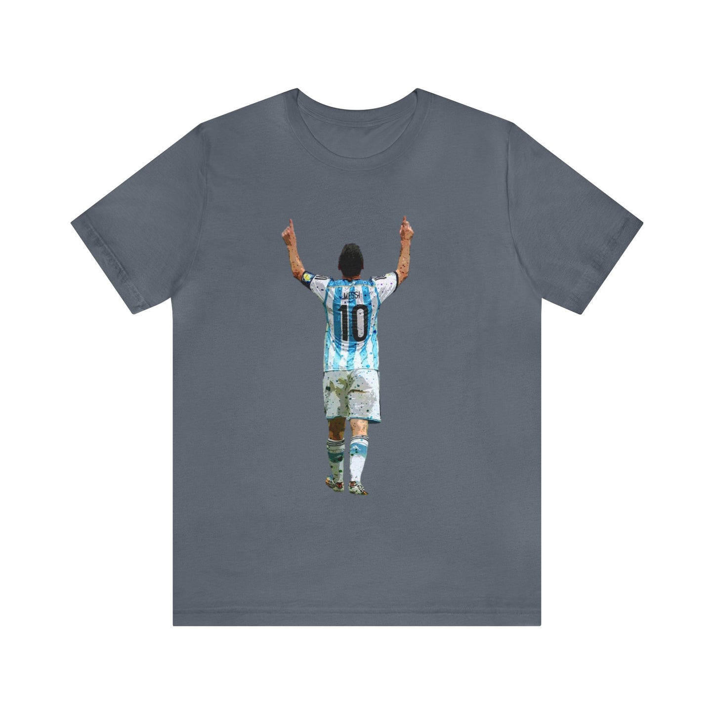 Messi Celebration Argentina Unisex Jersey Short Sleeve Tee