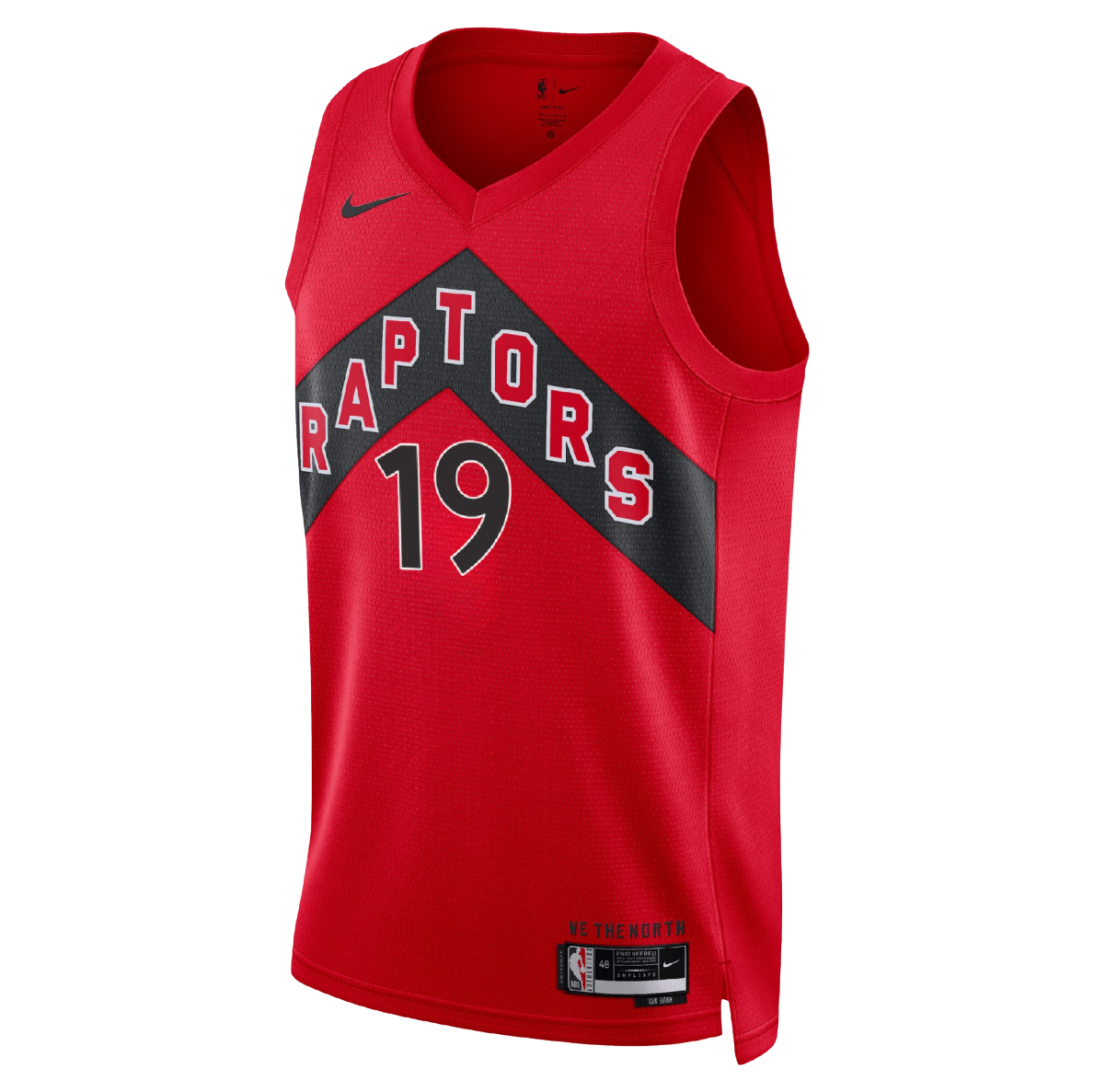 Toronto Raptors Red Icon Jersey Jakob Poeltl #19