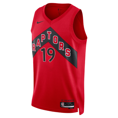 Toronto Raptors Red Icon Jersey Jakob Poeltl #19