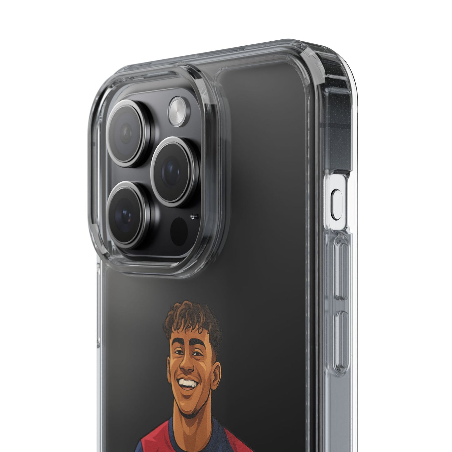 Lamine Yamal Barca Boy Clear Phone Case