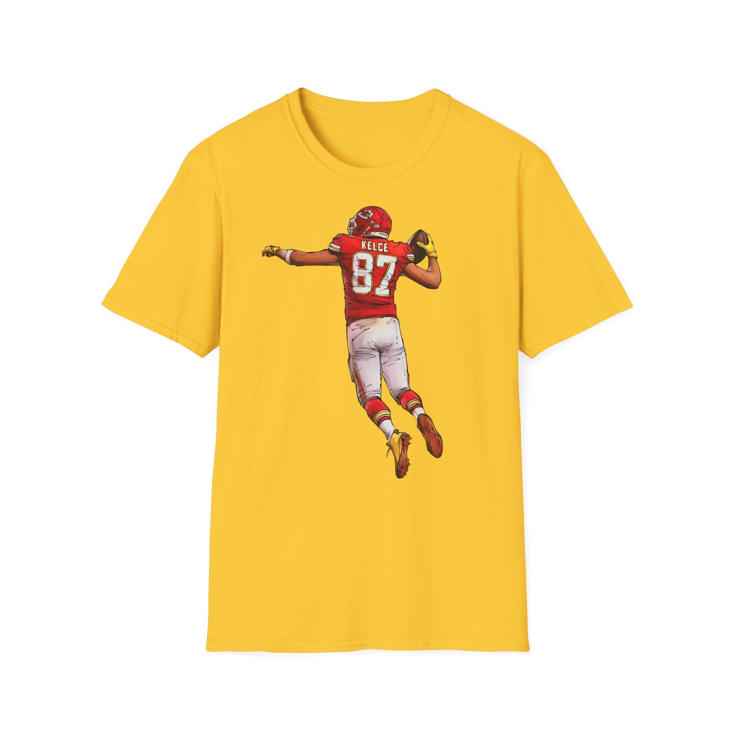 Kansas City Chiefs Travis Kelce Unisex Softstyle T-Shirt