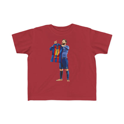 El Clasico Iconic Messi Celebration Toddler's Fine Jersey Tee