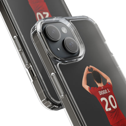 Diogo Jota Forever Liverpool Custom Clear Phone Case