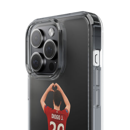 Diogo Jota Forever Liverpool Custom Clear Phone Case