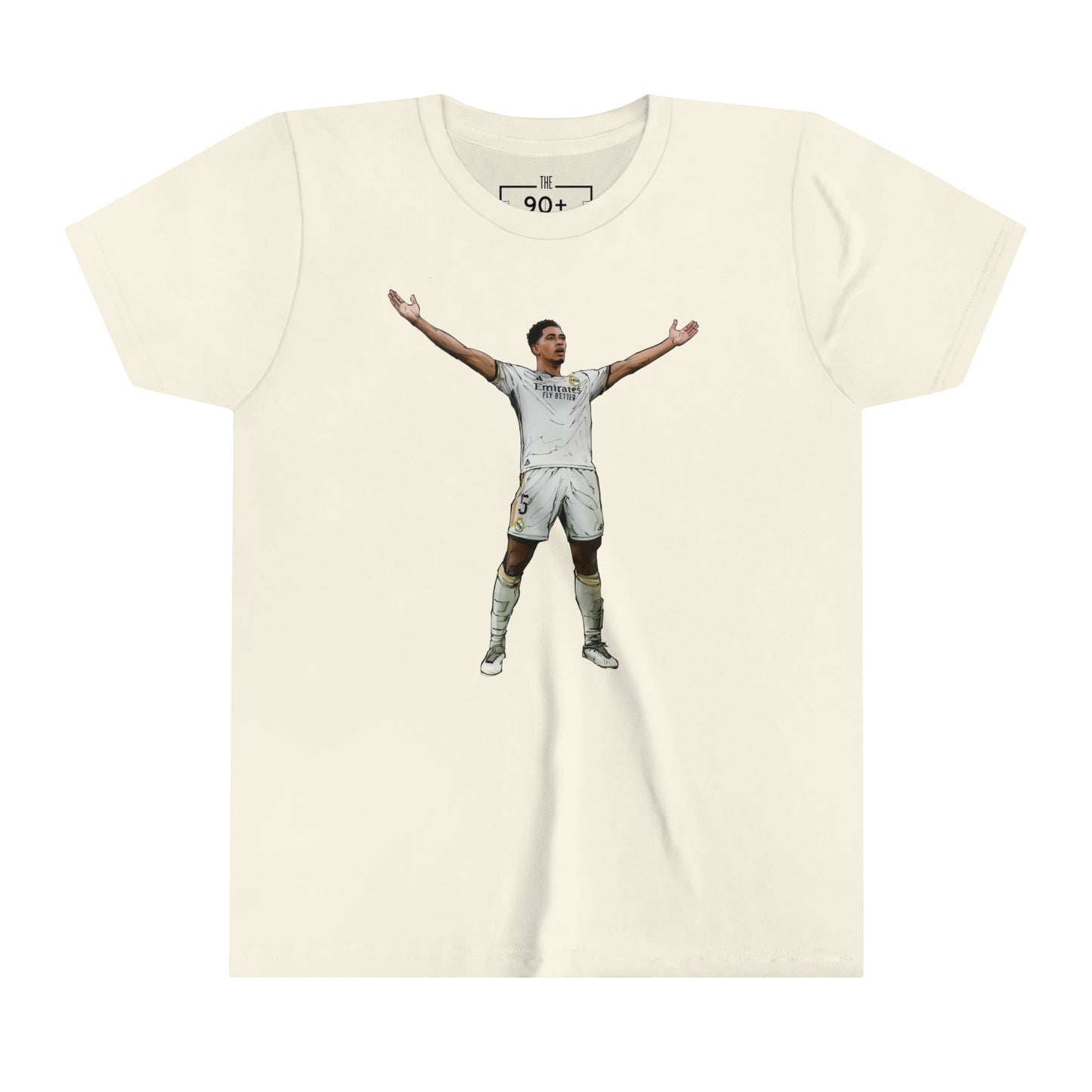 Bellingham Celebration Real Madrid Youth Short Sleeve Tee