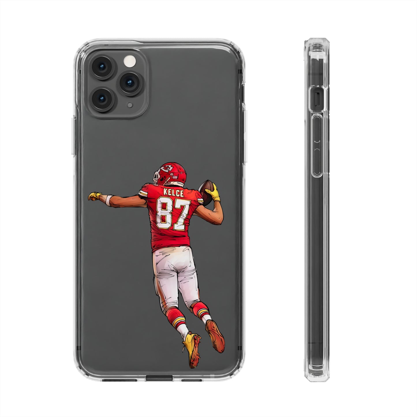 Kansas City Chiefs Travis Kelce Clear Cases