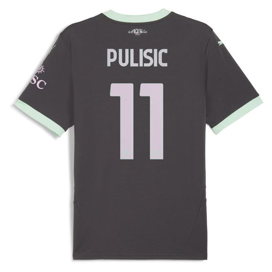 AC Milan 24/25 Third Jersey Pulisic #11 back