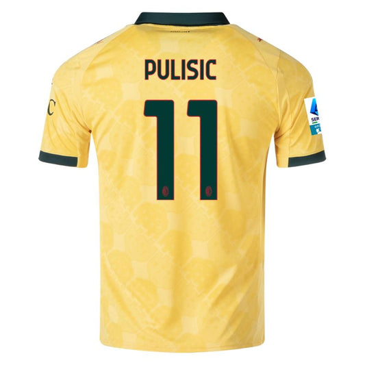 AC Milan 25/26 Third Jersey Pulisic #11 back