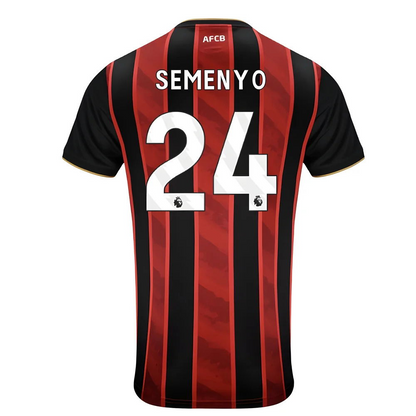Bournemouth 2025/26 Home Jersey Antoine Semenyo #24
