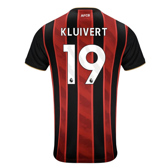 Bournemouth 2025/26 Home Jersey Justin Kluivert #19