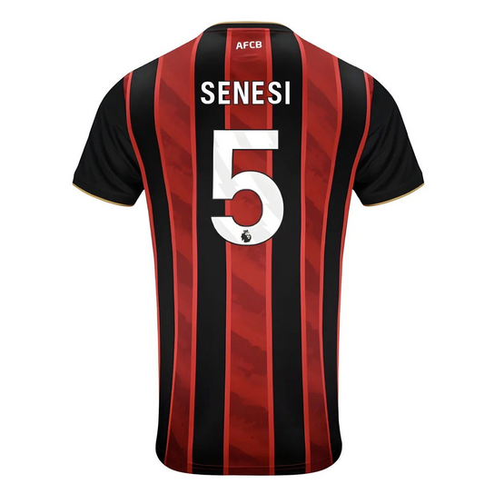 Bournemouth 2025/26 Home Jersey Marcos Senesi #5