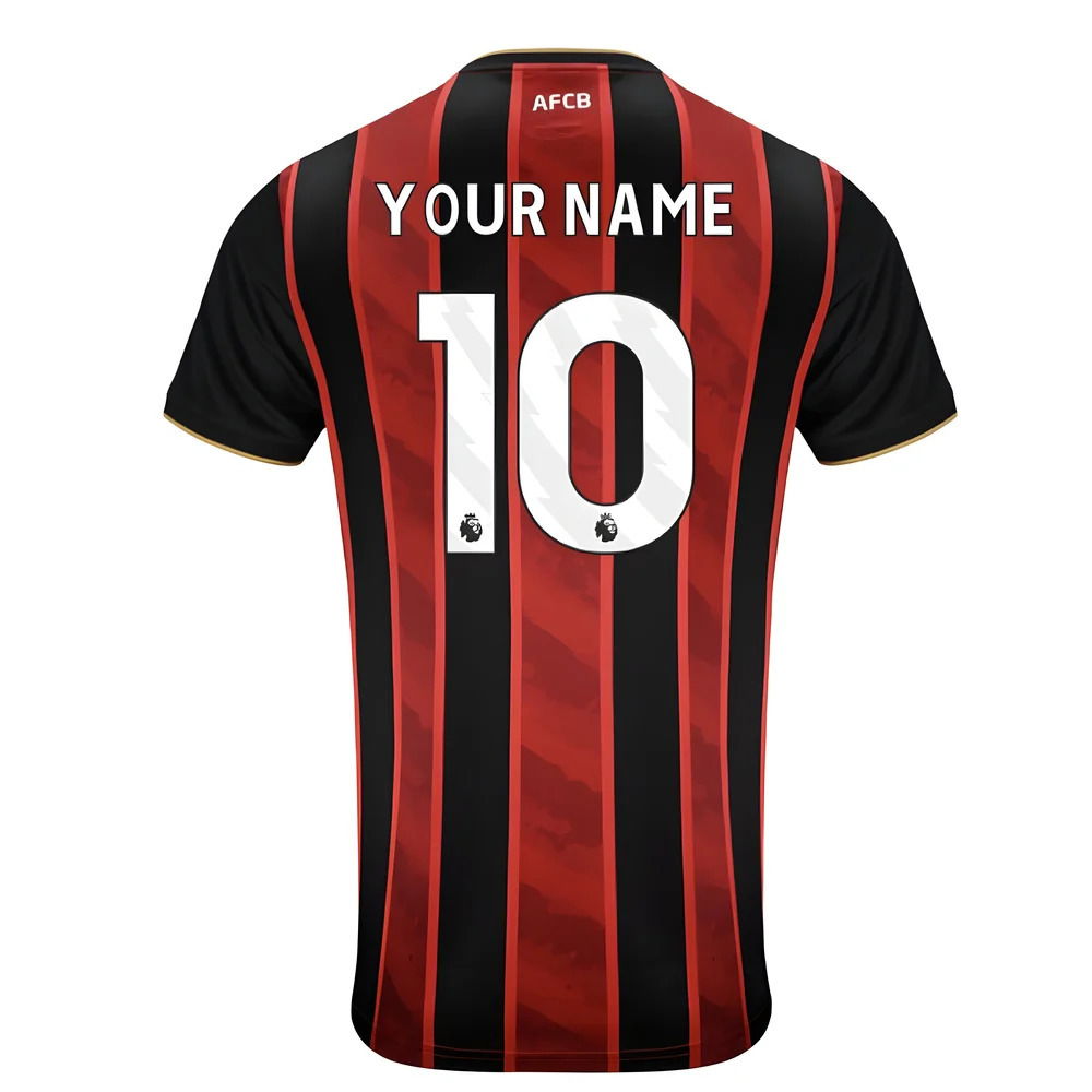 Bournemouth 2025/26 Home Jersey Custom