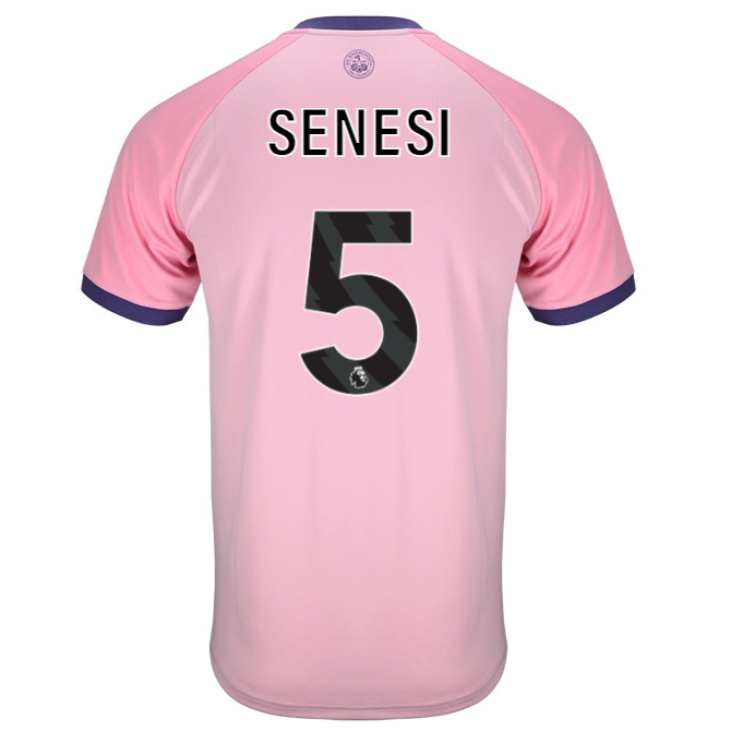 Bournemouth 2025/26 Third Jersey Marcos Senesi #5