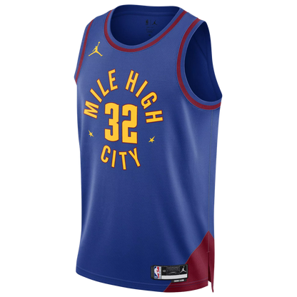 Denver Nuggets Blue Statement Jersey Aaron Gordon #32
